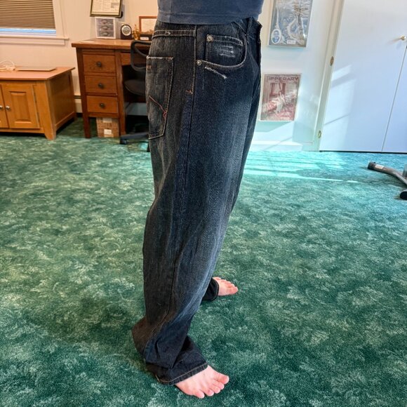 Vibes Premium Men's Jeans Size 34X32 - Picture 8 of 10